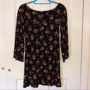 Off the shoulder floral dress